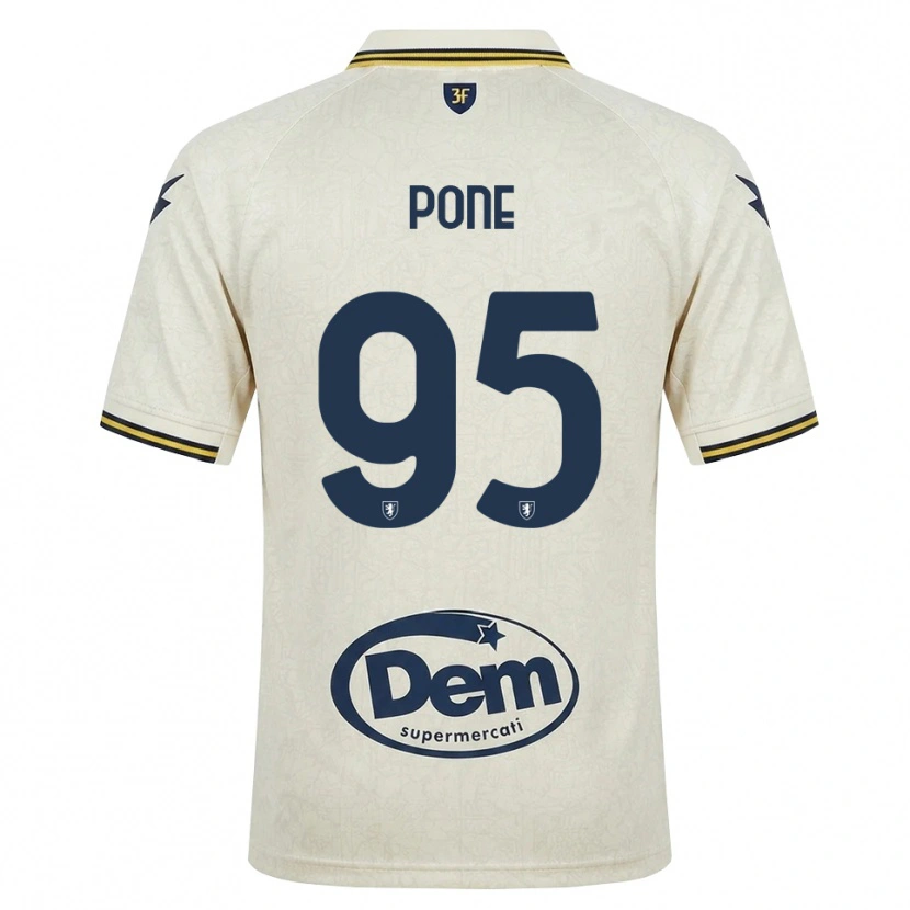Danxen Hombre Camiseta Cristian Pone #95 Oldlace Amarillo Negro 2ª Equipación 2026/27 La Camisa México