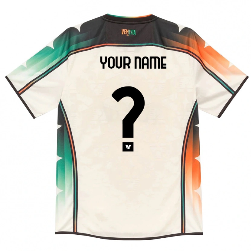 Danxen Hombre Camiseta Su Nombre #0 Oldlace Naranja Verde 2ª Equipación 2026/27 La Camisa México