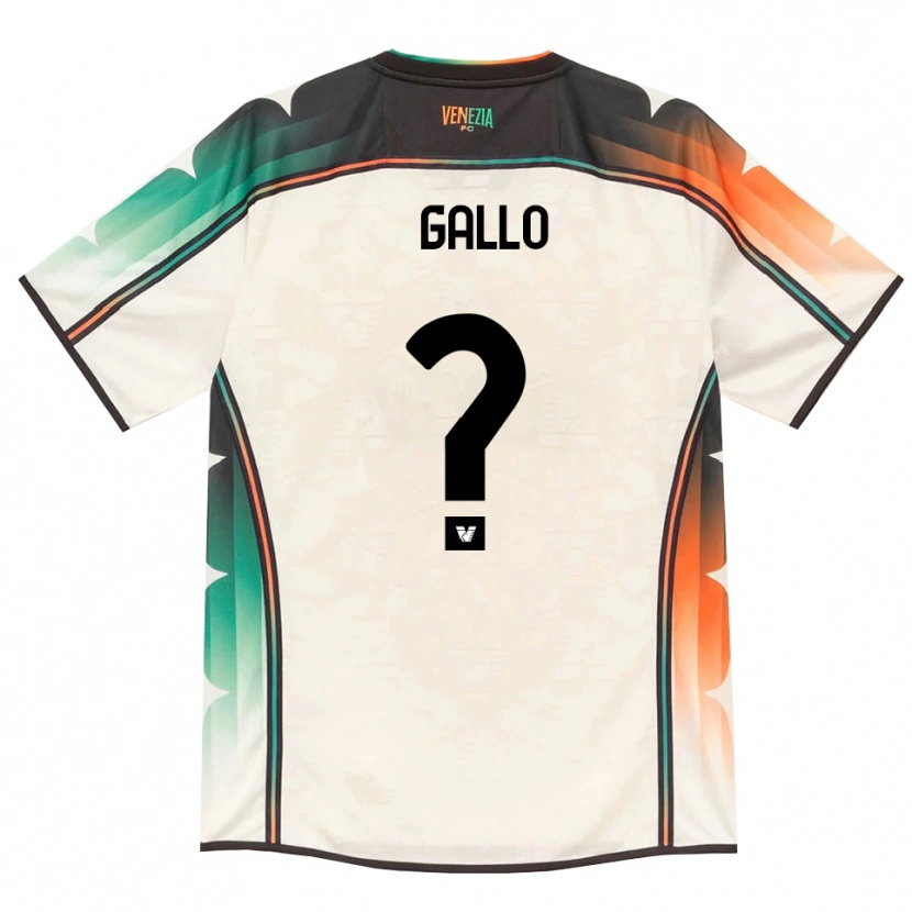 Danxen Hombre Camiseta Thomas Gallo #0 Oldlace Naranja Verde 2ª Equipación 2026/27 La Camisa México