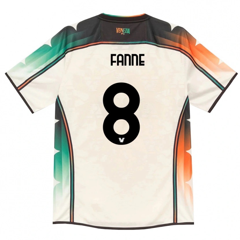 Danxen Hombre Camiseta Lamine Fanne #8 Oldlace Naranja Verde 2ª Equipación 2026/27 La Camisa México