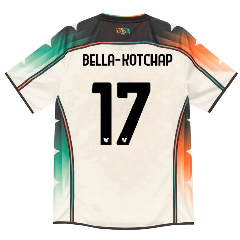 Danxen Hombre Camiseta Armel Bella-Kotchap #17 Oldlace Naranja Verde 2ª Equipación 2026/27 La Camisa México