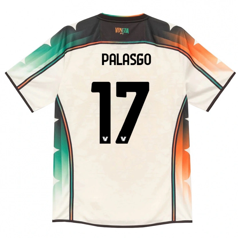 Danxen Hombre Camiseta Gianmarco Palasgo #17 Oldlace Naranja Verde 2ª Equipación 2026/27 La Camisa México