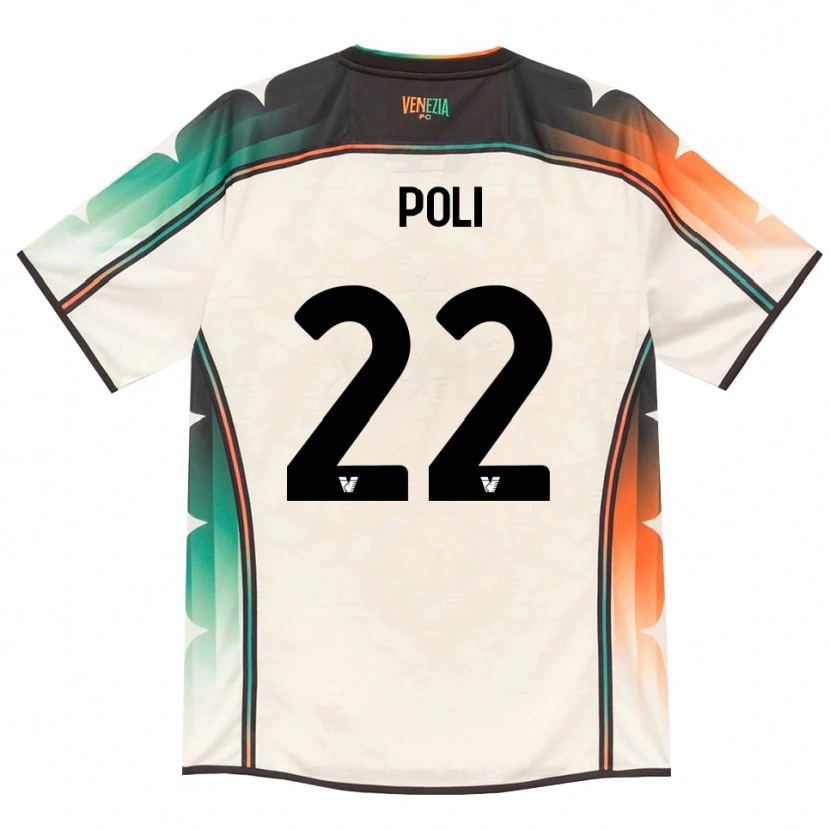 Danxen Hombre Camiseta Elena Poli #22 Oldlace Naranja Verde 2ª Equipación 2026/27 La Camisa México
