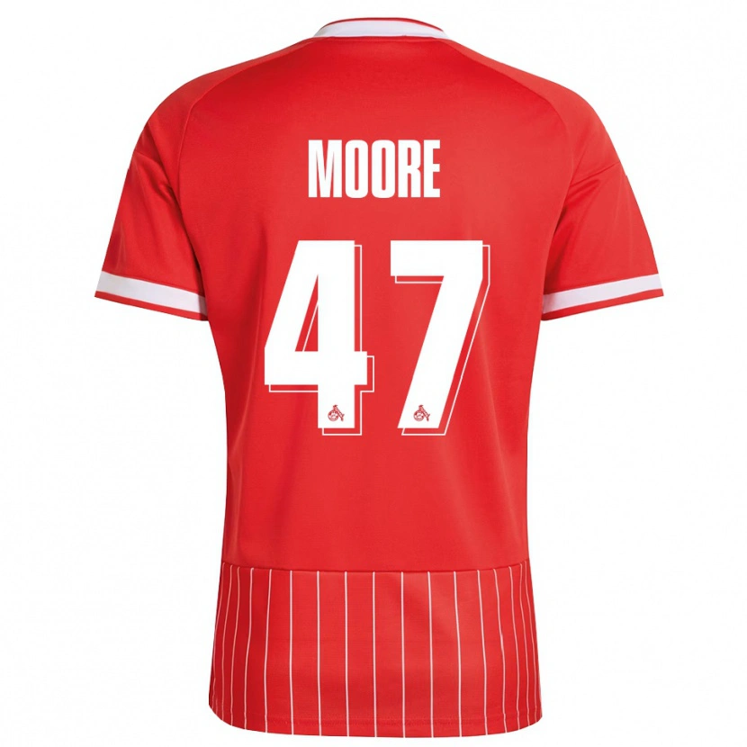 Danxen Mujer Camiseta Mikey Moore #47 Verde Rojo Blanco 2ª Equipación 2026/27 La Camisa México