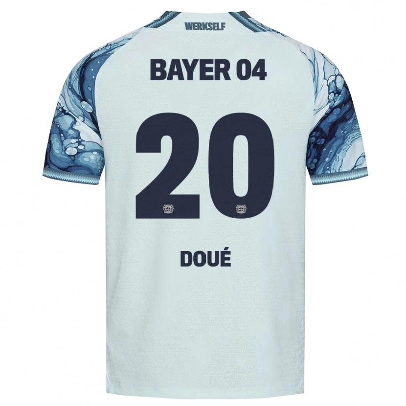 Danxen Mujer Camiseta Guéla Doué #20 Negro Verde Oscuro 2ª Equipación 2026/27 La Camisa México