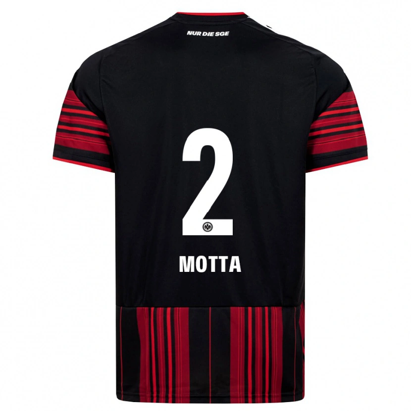 Danxen Mujer Camiseta Noel Motta #2 Negro Rojo Blanco 1ª Equipación 2026/27 La Camisa México