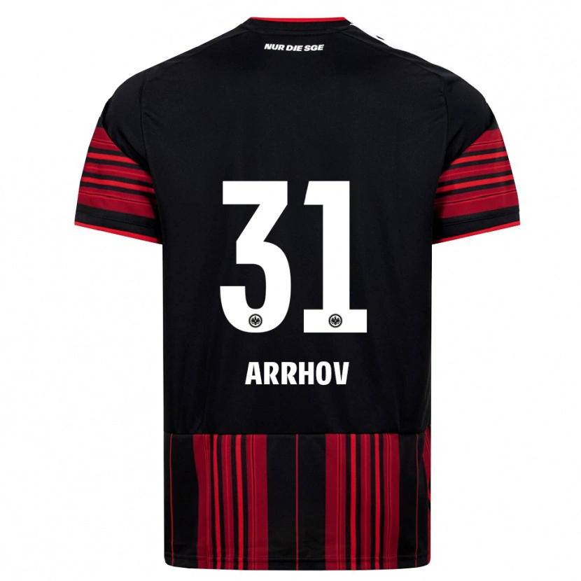 Danxen Mujer Camiseta Love Arrhov #31 Negro Rojo Blanco 1ª Equipación 2026/27 La Camisa México