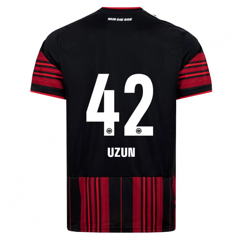 Danxen Mujer Camiseta Can Uzun #42 Negro Rojo Blanco 1ª Equipación 2026/27 La Camisa México