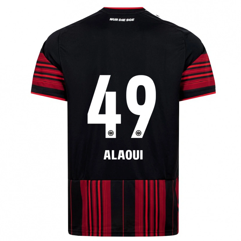 Danxen Mujer Camiseta Anas Alaoui #49 Negro Rojo Blanco 1ª Equipación 2026/27 La Camisa México