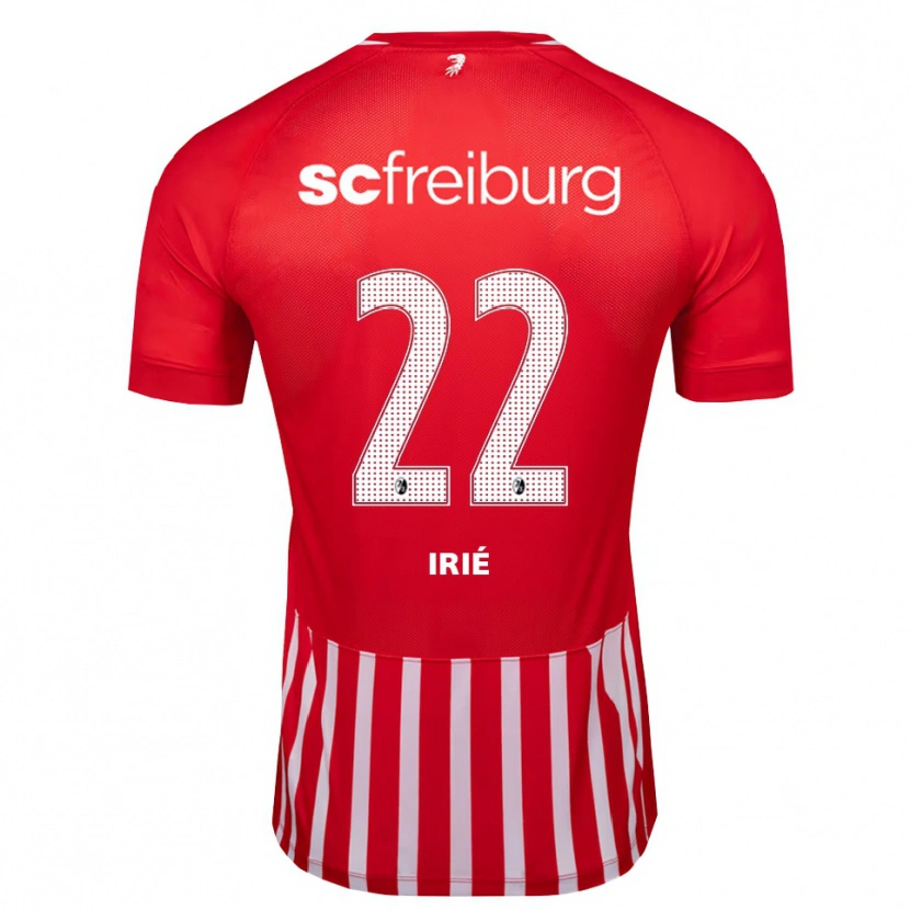 Danxen Mujer Camiseta Cyriaque Irié #22 Rojo Blanco Negro 1ª Equipación 2026/27 La Camisa México