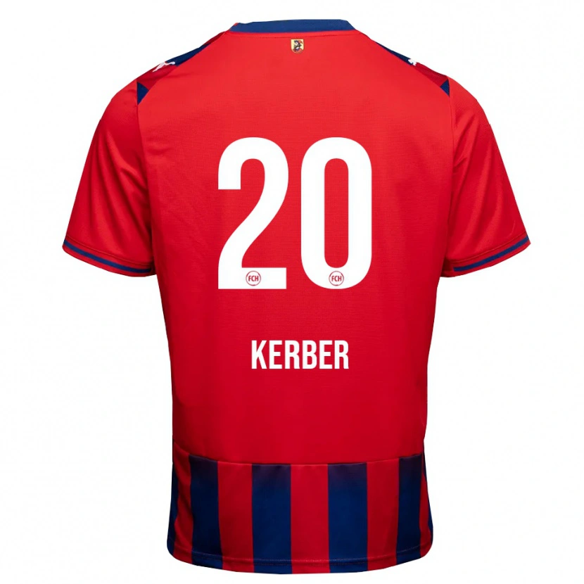Danxen Mujer Camiseta Luca Kerber #20 Azul Real Blanco Rojo 1ª Equipación 2026/27 La Camisa México
