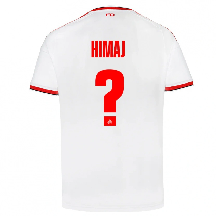 Danxen Mujer Camiseta Leart Himaj #0 Blanco Rojo Negro 1ª Equipación 2026/27 La Camisa México