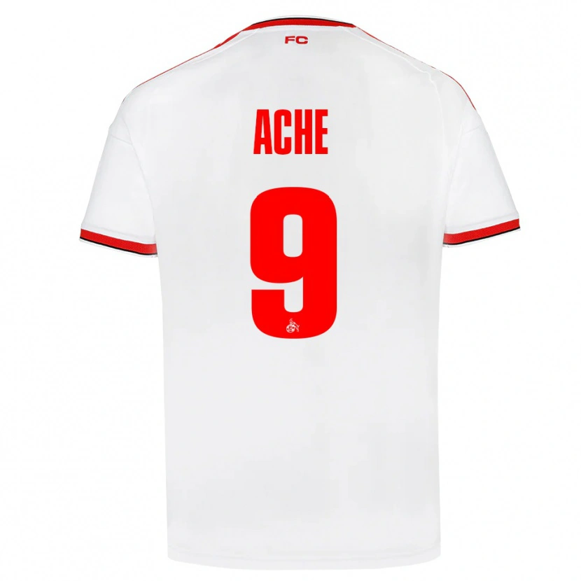 Danxen Mujer Camiseta Ragnar Ache #9 Blanco Rojo Negro 1ª Equipación 2026/27 La Camisa México