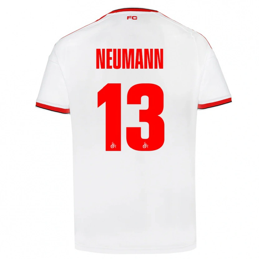 Danxen Mujer Camiseta Cenny Neumann #13 Blanco Rojo Negro 1ª Equipación 2026/27 La Camisa México