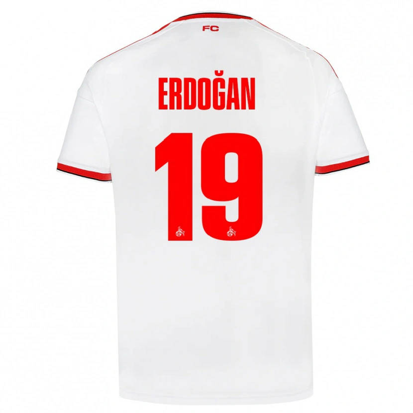 Danxen Mujer Camiseta Eymen Erdoğan #19 Blanco Rojo Negro 1ª Equipación 2026/27 La Camisa México
