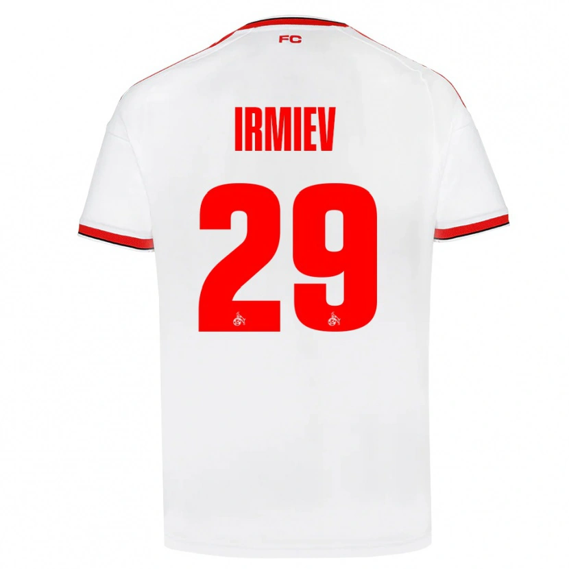 Danxen Mujer Camiseta Kristiyan Irmiev #29 Blanco Rojo Negro 1ª Equipación 2026/27 La Camisa México