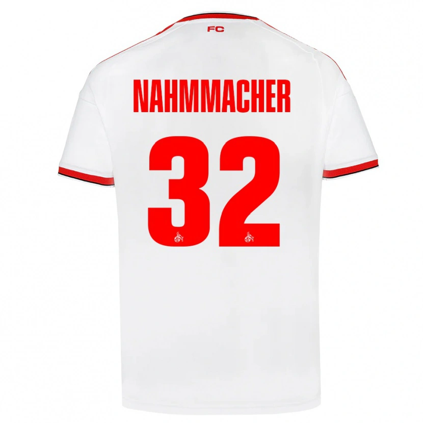 Danxen Mujer Camiseta Emil Nahmmacher #32 Blanco Rojo Negro 1ª Equipación 2026/27 La Camisa México