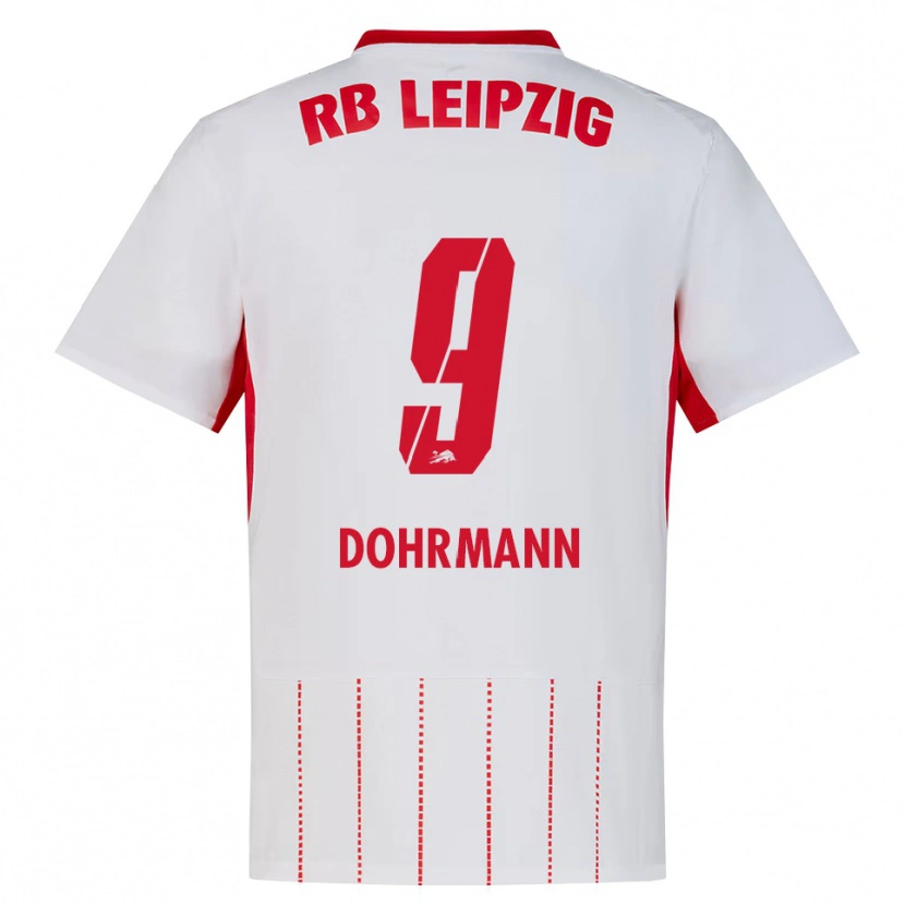 Danxen Mujer Camiseta Paul Dohrmann #9 Rojo Blanco Amarillo 1ª Equipación 2026/27 La Camisa México