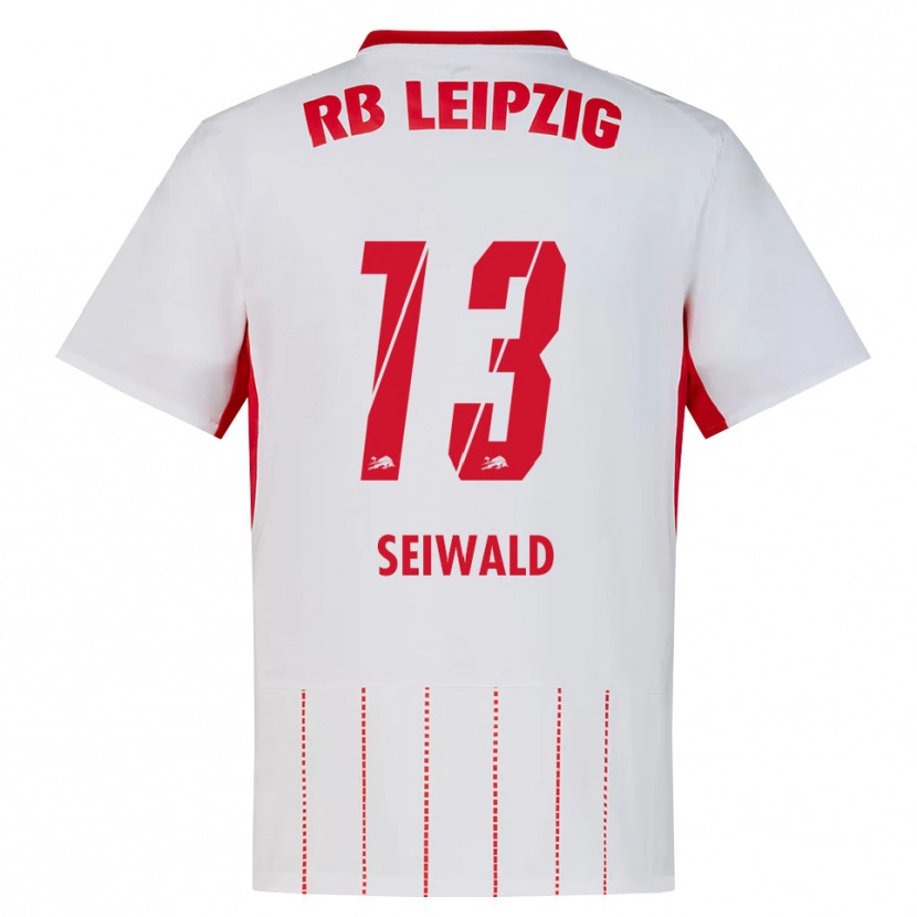 Danxen Mujer Camiseta Nicolas Seiwald #13 Rojo Blanco Amarillo 1ª Equipación 2026/27 La Camisa México