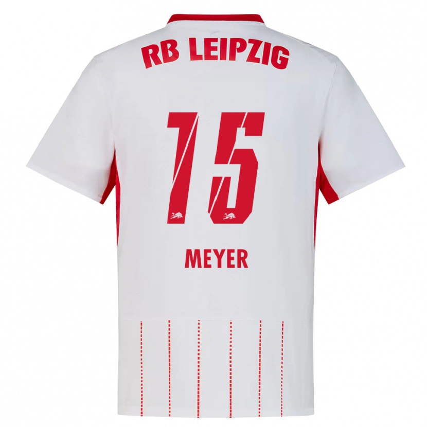 Danxen Mujer Camiseta Tim Meyer #15 Rojo Blanco Amarillo 1ª Equipación 2026/27 La Camisa México