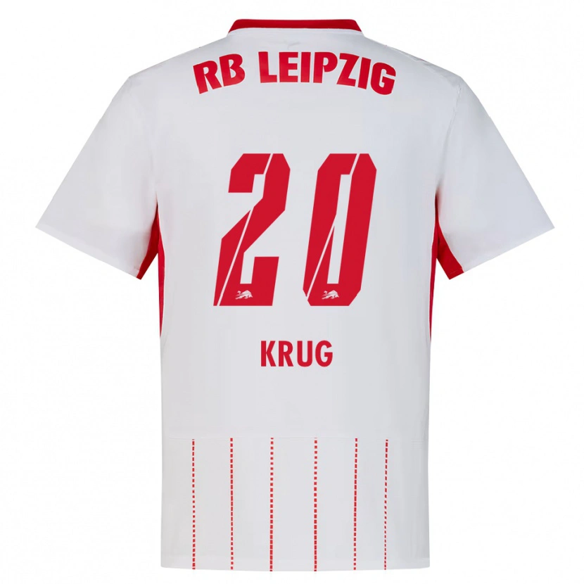 Danxen Mujer Camiseta Victoria Krug #20 Rojo Blanco Amarillo 1ª Equipación 2026/27 La Camisa México