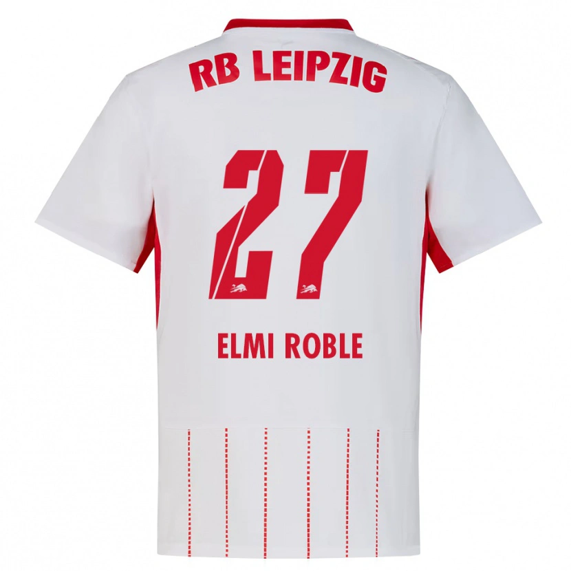Danxen Mujer Camiseta Alinur Elmi Roble #27 Rojo Blanco Amarillo 1ª Equipación 2026/27 La Camisa México