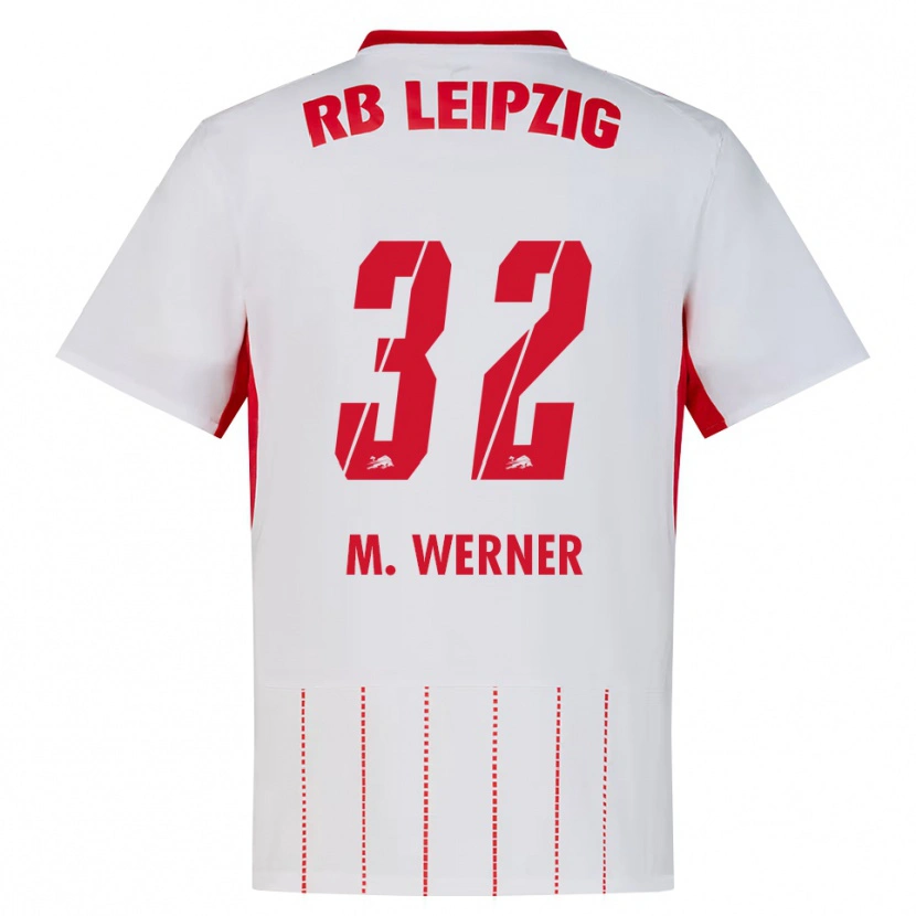Danxen Mujer Camiseta Mia Werner #32 Rojo Blanco Amarillo 1ª Equipación 2026/27 La Camisa México
