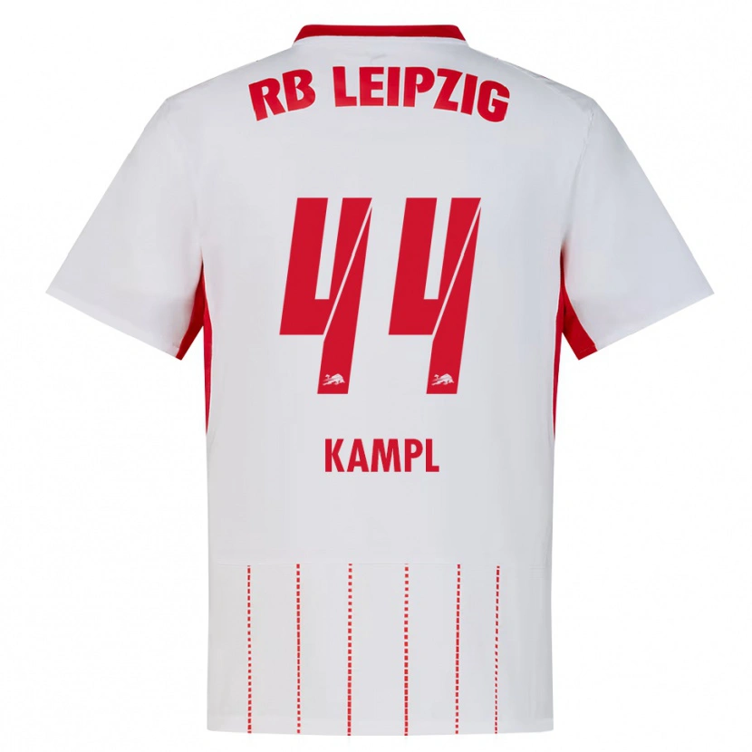 Danxen Mujer Camiseta Kevin Kampl #44 Rojo Blanco Amarillo 1ª Equipación 2026/27 La Camisa México