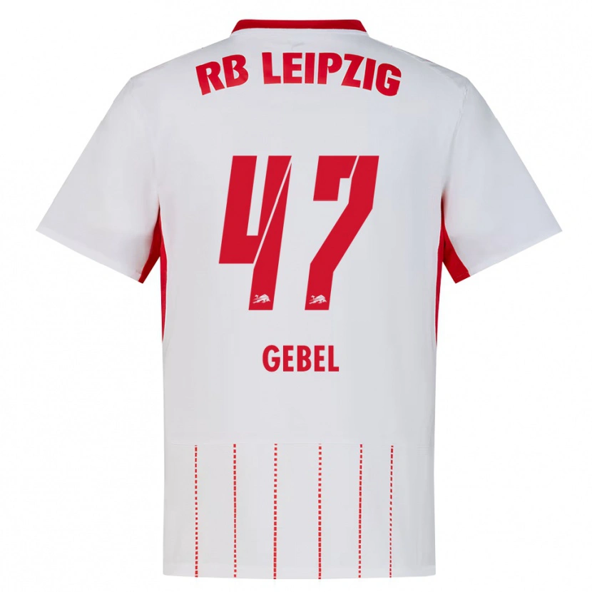 Danxen Mujer Camiseta Viggo Gebel #47 Rojo Blanco Amarillo 1ª Equipación 2026/27 La Camisa México
