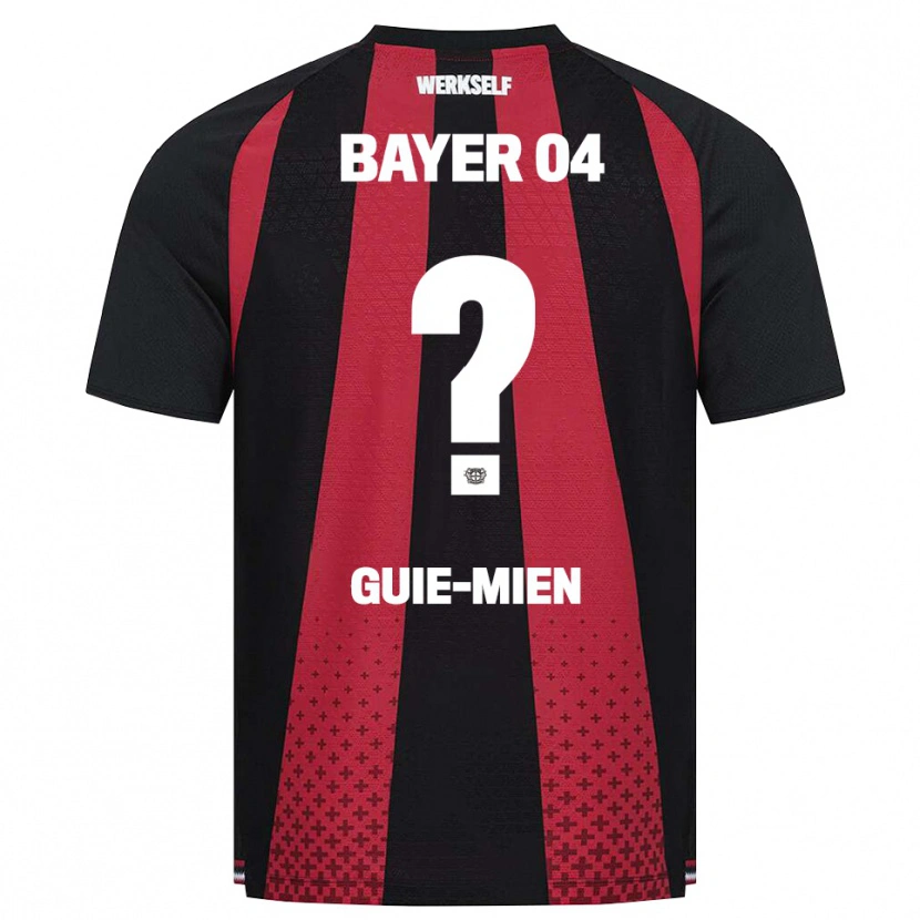 Danxen Mujer Camiseta Samuel Guie-Mien #0 Negro Blanco Rojo 1ª Equipación 2026/27 La Camisa México