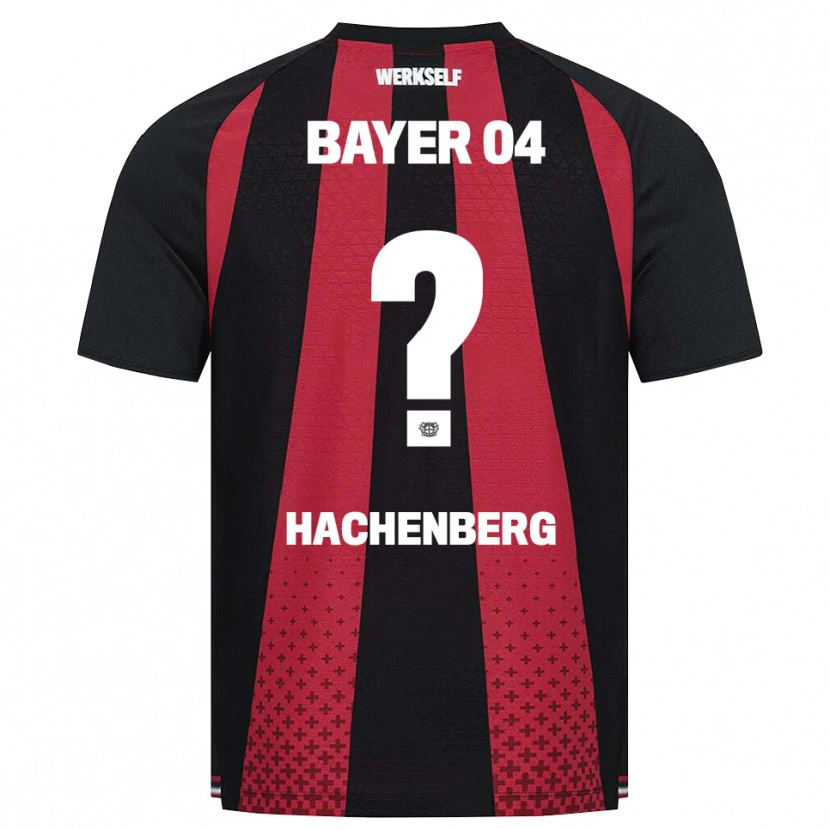 Danxen Mujer Camiseta Merlin Hachenberg #0 Negro Blanco Rojo 1ª Equipación 2026/27 La Camisa México