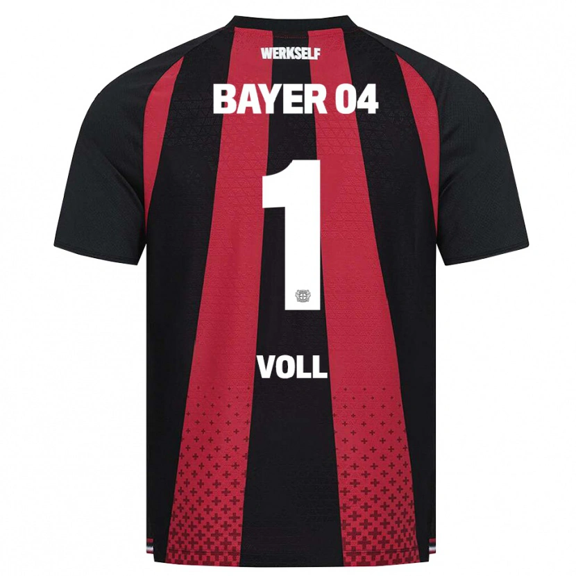 Danxen Mujer Camiseta Charlotte Voll #1 Negro Blanco Rojo 1ª Equipación 2026/27 La Camisa México