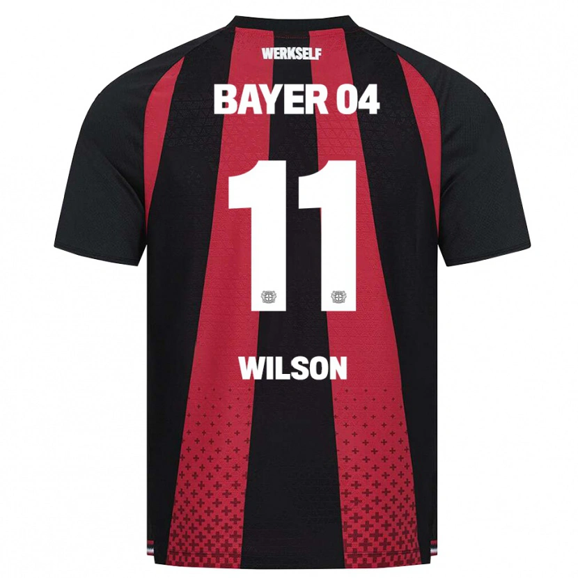 Danxen Mujer Camiseta Clinton Wilson #11 Negro Blanco Rojo 1ª Equipación 2026/27 La Camisa México