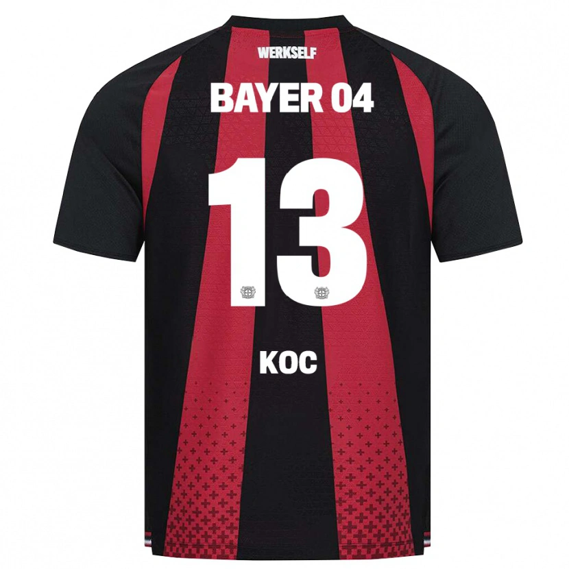 Danxen Mujer Camiseta Halil Koç #13 Negro Blanco Rojo 1ª Equipación 2026/27 La Camisa México