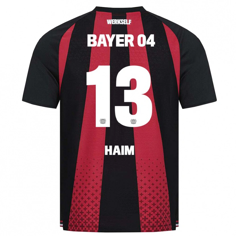 Danxen Mujer Camiseta Vanessa Haim #13 Negro Blanco Rojo 1ª Equipación 2026/27 La Camisa México