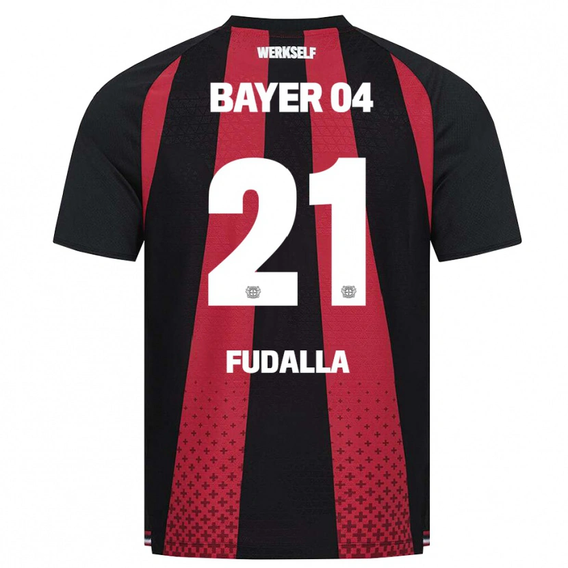 Danxen Mujer Camiseta Vanessa Fudalla #21 Negro Blanco Rojo 1ª Equipación 2026/27 La Camisa México