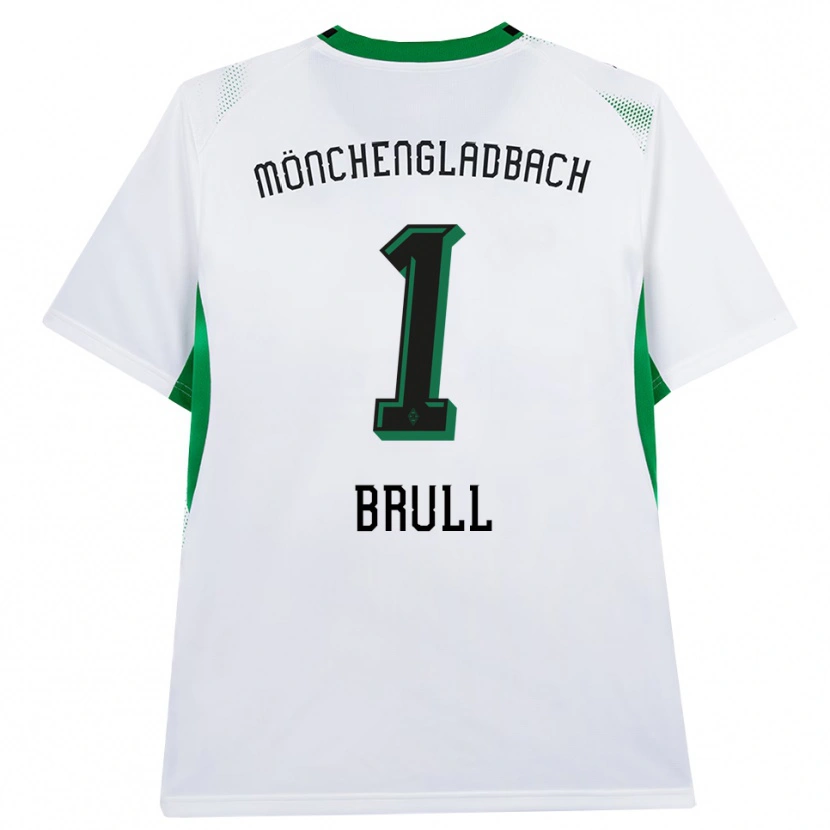 Danxen Mujer Camiseta Maximilian Brüll #1 Blanco Negro Verde 1ª Equipación 2026/27 La Camisa México