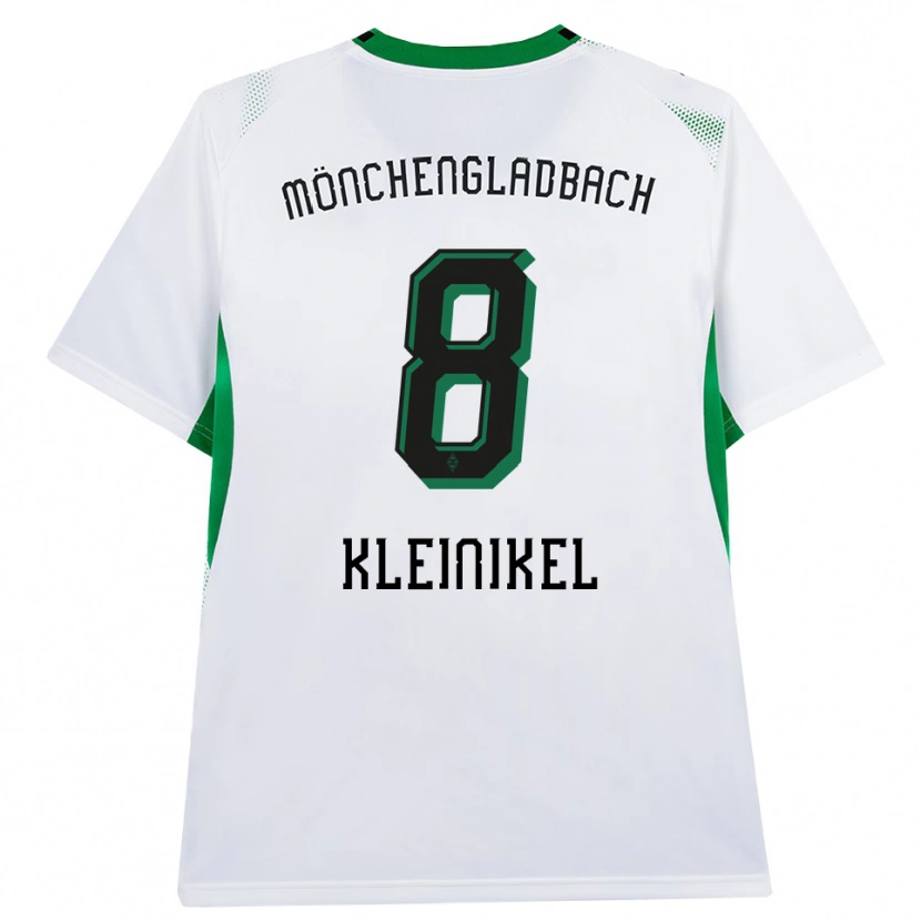 Danxen Mujer Camiseta Nadja Kleinikel #8 Blanco Negro Verde 1ª Equipación 2026/27 La Camisa México