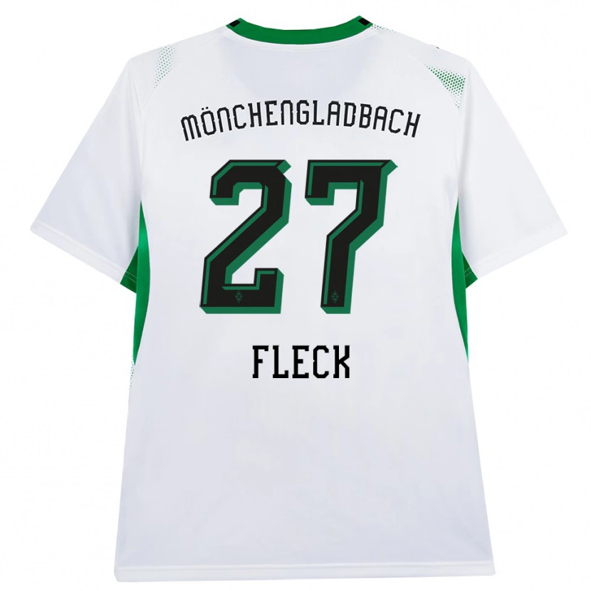 Danxen Mujer Camiseta Fritz Fleck #27 Blanco Negro Verde 1ª Equipación 2026/27 La Camisa México