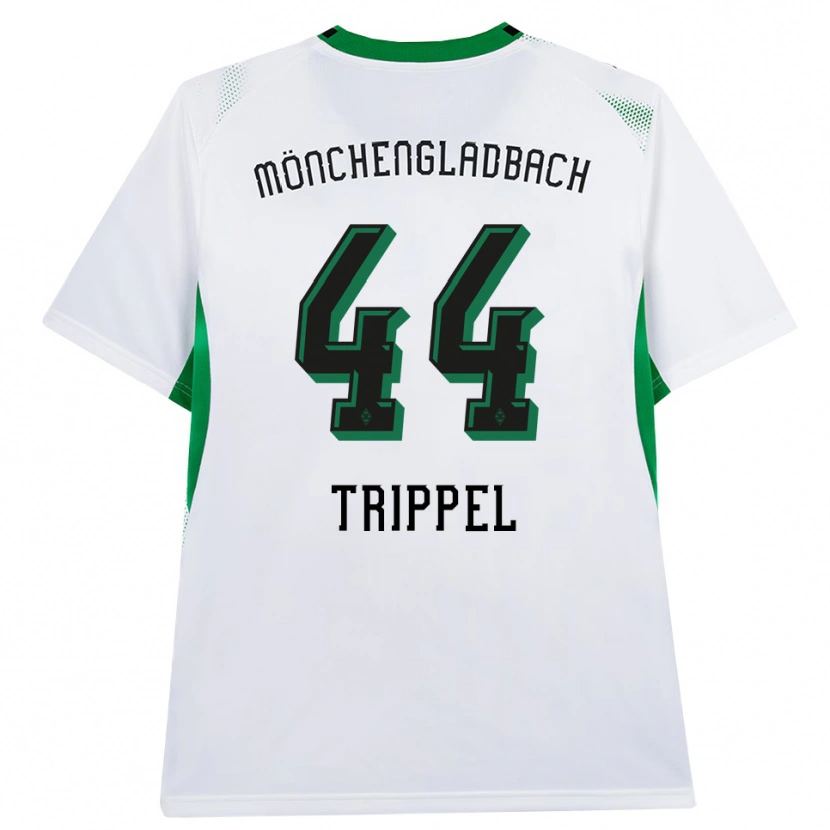 Danxen Mujer Camiseta Marcello Trippel #44 Blanco Negro Verde 1ª Equipación 2026/27 La Camisa México