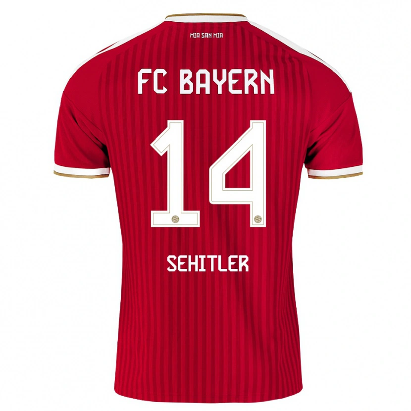 Danxen Mujer Camiseta Alara Şehitler #14 Rojo Blanco Azul 1ª Equipación 2026/27 La Camisa México