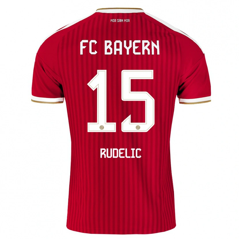 Danxen Mujer Camiseta Ivana Rudelic #15 Rojo Blanco Azul 1ª Equipación 2026/27 La Camisa México