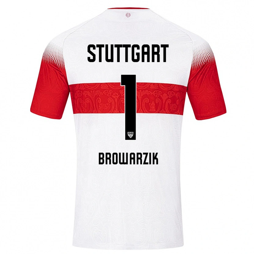 Danxen Mujer Camiseta Timo Browarzik #1 Blanco Rojo Amarillo 1ª Equipación 2026/27 La Camisa México