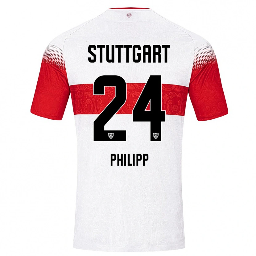 Danxen Mujer Camiseta Celine Philipp #24 Blanco Rojo Amarillo 1ª Equipación 2026/27 La Camisa México