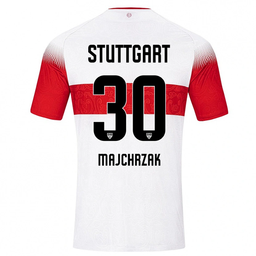 Danxen Mujer Camiseta Jordan Majchrzak #30 Blanco Rojo Amarillo 1ª Equipación 2026/27 La Camisa México