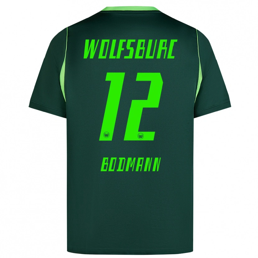Danxen Mujer Camiseta Michel Bodmann #12 Verde Oscuro Blanco 1ª Equipación 2026/27 La Camisa México