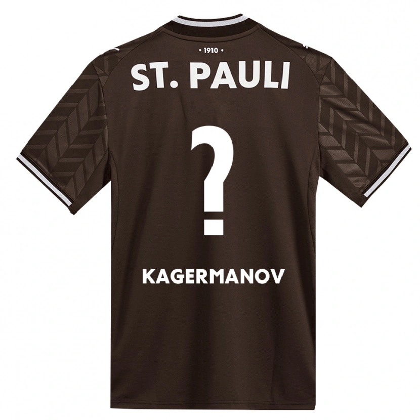 Danxen Mujer Camiseta Muslim Kagermanov #0 Café Blanco 1ª Equipación 2026/27 La Camisa México