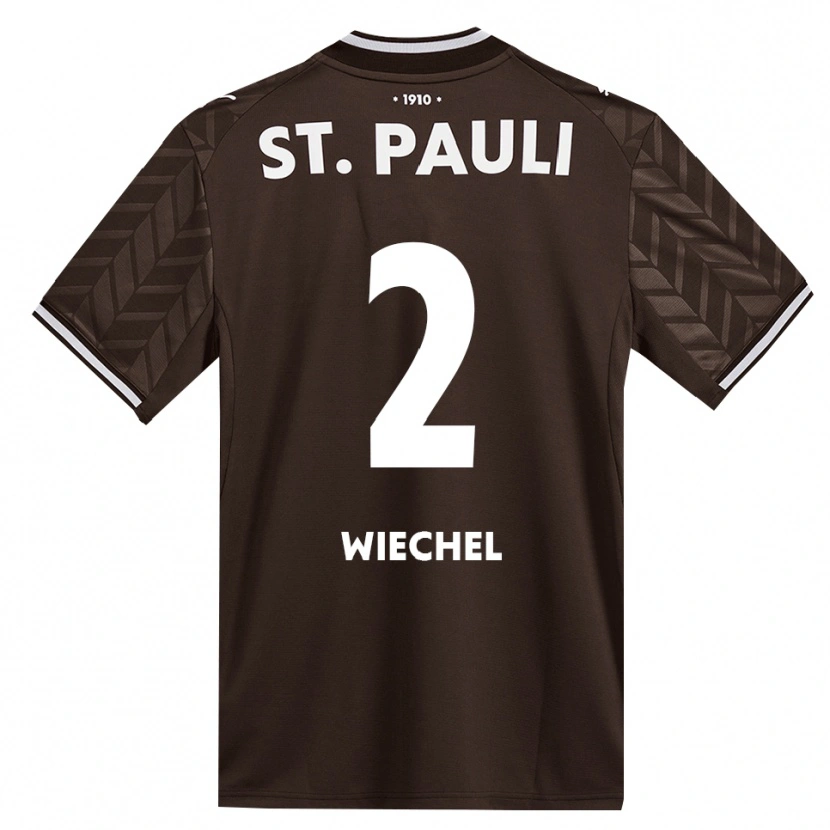 Danxen Mujer Camiseta Jan Wiechel #2 Café Blanco 1ª Equipación 2026/27 La Camisa México