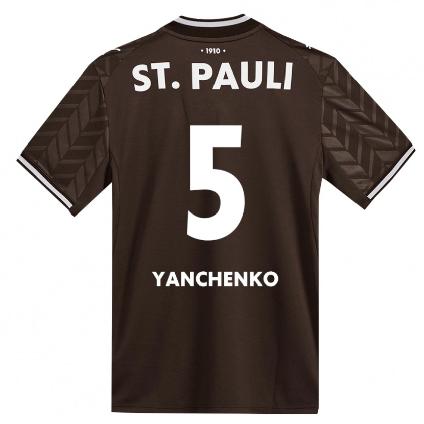 Danxen Mujer Camiseta Alla Yanchenko #5 Café Blanco 1ª Equipación 2026/27 La Camisa México