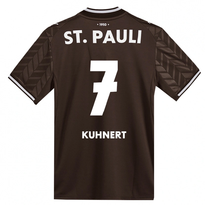 Danxen Mujer Camiseta Carlotta Kuhnert #7 Café Blanco 1ª Equipación 2026/27 La Camisa México